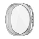 For Samsung Galaxy Watch8 40mm ENKAY Hat-Prince Full Coverage Electroplated Soft TPU Case with Screen Protection(Silver) - 1