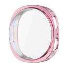 For Samsung Galaxy Watch8 44mm ENKAY Hat-Prince Full Coverage Electroplated Soft TPU Case with Screen Protection(Pink) - 1
