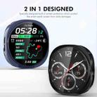 For Samsung Galaxy Watch8 44mm ENKAY Hat-Prince Full Coverage Electroplated Soft TPU Case with Screen Protection(Black) - 2