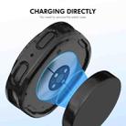 For Samsung Galaxy Watch8 44mm ENKAY Hat-Prince Full Coverage Electroplated Soft TPU Case with Screen Protection(Black) - 3