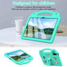 For Xiaomi  Redmi Pad 2  11 2025 Handle Kickstand Children EVA Shockproof Tablet Case(Mint Green) - 3