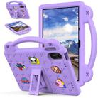 For Xiaomi  Redmi Pad 2  11 2025 Handle Kickstand Children EVA Shockproof Tablet Case(Light Purple) - 1