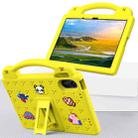 For Xiaomi  Redmi Pad 2  11 2025 Handle Kickstand Children EVA Shockproof Tablet Case(Yellow) - 2