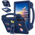 For Xiaomi  Redmi Pad 2  11 2025 Handle Kickstand Children EVA Shockproof Tablet Case(Navy Blue) - 1