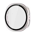For Samsung Galaxy Watch8 44mm ENKAY Hat-Prince Full Coverage Tempered Glass Film Integrated PC Watch Case(Starlight) - 1