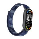 For Xiaomi Smart Band 10 / 9 / 8 Integrated Nylon Loop Hook And Loop Fastener Watch Band(Quiet Blue) - 3