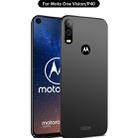 MOFI Frosted PC Ultra-thin Hard Case for Moto P40/One Vision(Rose gold) - 4