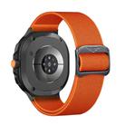 For Samsung Galaxy Watch 8 40mm / 44mm Bull Bead Buckle Elastic Nylon Watch Band(Orange) - 2