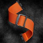 For Samsung Galaxy Watch 8 40mm / 44mm Bull Bead Buckle Elastic Nylon Watch Band(Orange) - 3