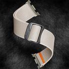For Samsung Galaxy Watch 8 40mm / 44mm Bull Bead Buckle Elastic Nylon Watch Band(Starlight) - 3