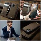 For iPhone 16 CaseMe C49 MagSafe RFID Blocking Detachable Wallet Leather Phone Case(Coffee) - 4