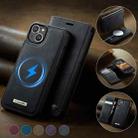 For iPhone 13 CaseMe C49 MagSafe RFID Blocking Detachable Wallet Leather Phone Case(Black) - 3