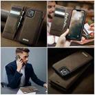 For iPhone 13 CaseMe C49 MagSafe RFID Blocking Detachable Wallet Leather Phone Case(Coffee) - 4