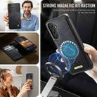 For Samsung Galaxy A56 / A36 CaseMe C49 Magnetic RFID Blocking Detachable Wallet Leather Phone Case(Black) - 3