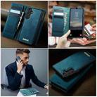 For Samsung Galaxy A13 / A04s CaseMe C49 Magnetic RFID Blocking Detachable Wallet Leather Phone Case(Green) - 4