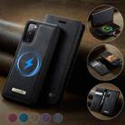 For Samsung Galaxy A15 CaseMe C49 Magnetic RFID Blocking Detachable Wallet Leather Phone Case(Black) - 3