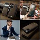For Samsung Galaxy A15 CaseMe C49 Magnetic RFID Blocking Detachable Wallet Leather Phone Case(Coffee) - 4