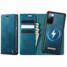 For Samsung Galaxy A15 CaseMe C49 Magnetic RFID Blocking Detachable Wallet Leather Phone Case(Green) - 1
