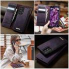 For Samsung Galaxy A16 5G CaseMe C49 Magnetic RFID Blocking Detachable Wallet Leather Phone Case(Purple) - 4