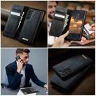 For Samsung Galaxy A52 / A52s CaseMe C49 Magnetic RFID Blocking Detachable Wallet Leather Phone Case(Black) - 4