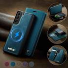For Samsung Galaxy A52 / A52s CaseMe C49 Magnetic RFID Blocking Detachable Wallet Leather Phone Case(Green) - 3