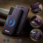 For Samsung Galaxy A52 / A52s CaseMe C49 Magnetic RFID Blocking Detachable Wallet Leather Phone Case(Purple) - 3