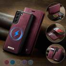 For Samsung Galaxy A54 5G CaseMe C49 Magnetic RFID Blocking Detachable Wallet Leather Phone Case(Red) - 3