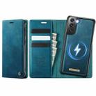 For Samsung Galaxy A55 / A35 5G CaseMe C49 Magnetic RFID Blocking Detachable Wallet Leather Phone Case(Green) - 1