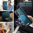 For Samsung Galaxy A55 / A35 5G CaseMe C49 Magnetic RFID Blocking Detachable Wallet Leather Phone Case(Green) - 5