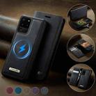 For Samsung Galaxy S20 Ultra CaseMe C49 Magnetic RFID Blocking Detachable Wallet Leather Phone Case(Black) - 3