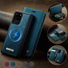 For Samsung Galaxy S20 Ultra CaseMe C49 Magnetic RFID Blocking Detachable Wallet Leather Phone Case(Green) - 3
