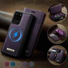 For Samsung Galaxy S20 Ultra CaseMe C49 Magnetic RFID Blocking Detachable Wallet Leather Phone Case(Purple) - 3