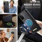 For Samsung Galaxy S20 CaseMe C49 Magnetic RFID Blocking Detachable Wallet Leather Phone Case(Black) - 5