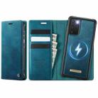 For Samsung Galaxy S20+ CaseMe C49 Magnetic RFID Blocking Detachable Wallet Leather Phone Case(Green) - 1