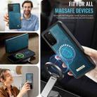 For Samsung Galaxy S20+ CaseMe C49 Magnetic RFID Blocking Detachable Wallet Leather Phone Case(Green) - 5