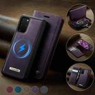 For Samsung Galaxy S20+ CaseMe C49 Magnetic RFID Blocking Detachable Wallet Leather Phone Case(Purple) - 3