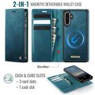 For Samsung Galaxy A56 / A36 CaseMe C49 Magnetic RFID Blocking Detachable Wallet Leather Phone Case(Green) - 3