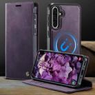 For Samsung Galaxy A56 / A36 CaseMe C49 Magnetic RFID Blocking Detachable Wallet Leather Phone Case(Purple) - 2