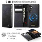 For Samsung Galaxy A14 5G / M44 CaseMe C49 Magnetic RFID Blocking Detachable Wallet Leather Phone Case(Black) - 2