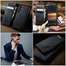 For Samsung Galaxy A14 5G / M44 CaseMe C49 Magnetic RFID Blocking Detachable Wallet Leather Phone Case(Black) - 4