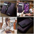 For Samsung Galaxy A14 5G / M44 CaseMe C49 Magnetic RFID Blocking Detachable Wallet Leather Phone Case(Purple) - 4