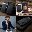 For Samsung Galaxy A55 / A35 5G CaseMe C49 Magnetic RFID Blocking Detachable Wallet Leather Phone Case(Black) - 4