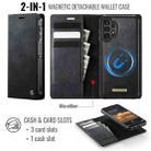 For Samsung Galaxy A13 / A04s CaseMe C49 Magnetic RFID Blocking Detachable Wallet Leather Phone Case(Black) - 2