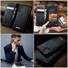 For Samsung Galaxy A13 / A04s CaseMe C49 Magnetic RFID Blocking Detachable Wallet Leather Phone Case(Black) - 4