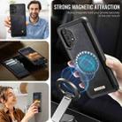 For Samsung Galaxy A13 / A04s CaseMe C49 Magnetic RFID Blocking Detachable Wallet Leather Phone Case(Black) - 5