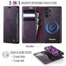 For Samsung Galaxy A13 / A04s CaseMe C49 Magnetic RFID Blocking Detachable Wallet Leather Phone Case(Purple) - 2
