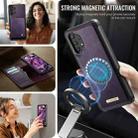 For Samsung Galaxy A13 / A04s CaseMe C49 Magnetic RFID Blocking Detachable Wallet Leather Phone Case(Purple) - 5