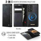 For Samsung Galaxy A52 / A52s CaseMe C49 Magnetic RFID Blocking Detachable Wallet Leather Phone Case(Black) - 2