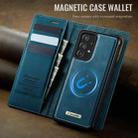 For Samsung Galaxy A52 / A52s CaseMe C49 Magnetic RFID Blocking Detachable Wallet Leather Phone Case(Green) - 3