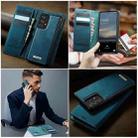 For Samsung Galaxy A52 / A52s CaseMe C49 Magnetic RFID Blocking Detachable Wallet Leather Phone Case(Green) - 4
